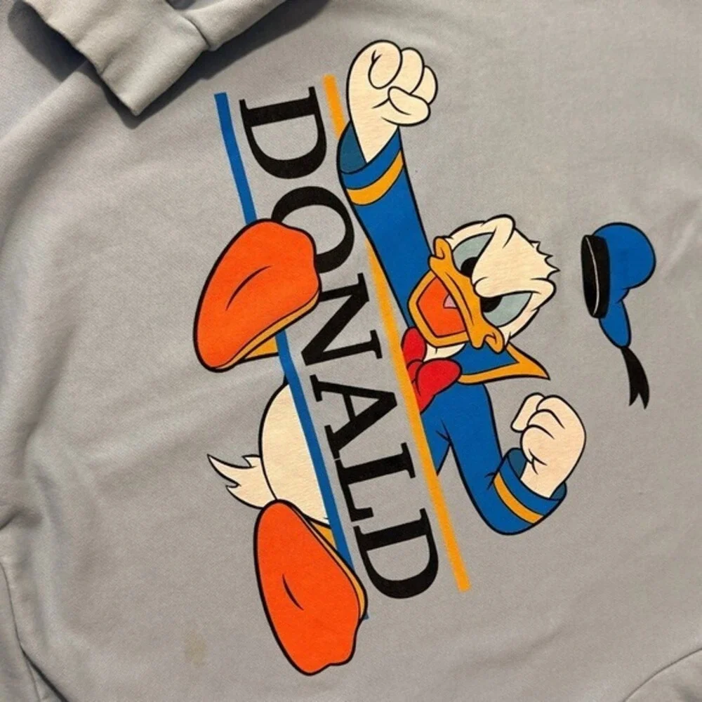 Disney Blue Donald Duck Sweater Size XL‎